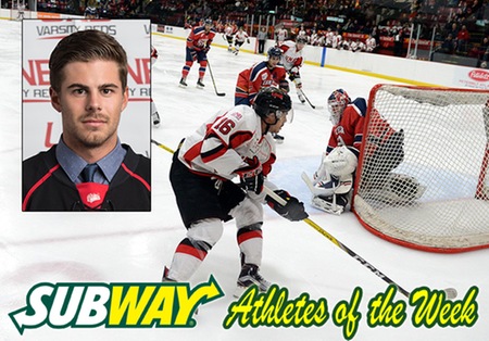 UNB's Philippe Maillet named Subway AUS Athlete of the Week
