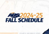 AUS releases 2024 fall schedule